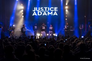 BBG sur la sc&egrave;ne de La Cigale pour le concert en soutien &agrave; Adama Traor&eacute;, Jeudi 2 F&eacute;vrier 2017.